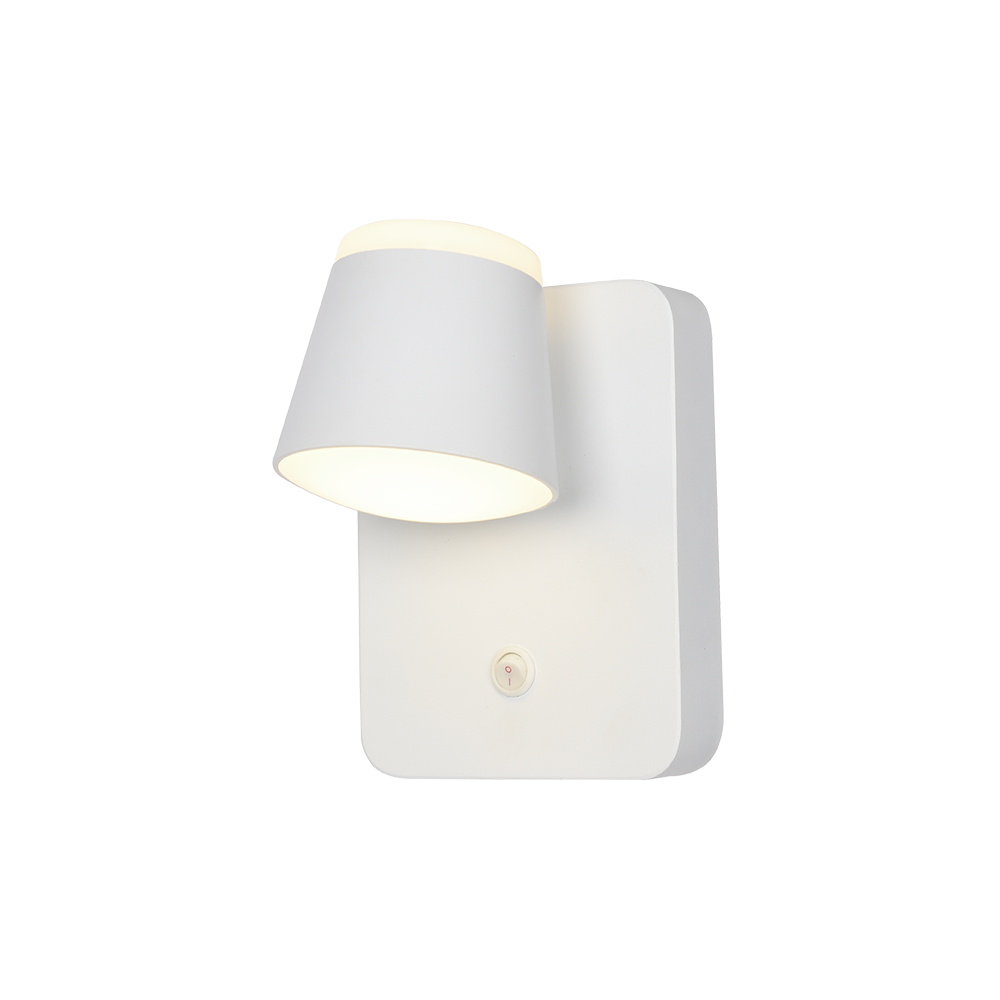 APLIQUE DE CABECERA LED BLANCO 12X16X8CM 3000K